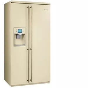 Холодильник двухдверный Side-by-Side SMEG SBS8003PO Coloniale