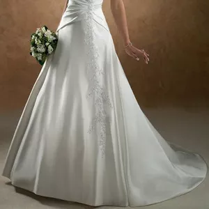 свадебное платье. Цвет белый. Размер 42-44,  рост 165.