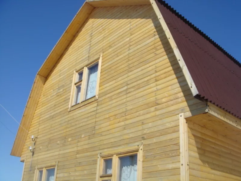 новая  деревянная  дача с участком 11 соток 120 км по Ярославскому шос 3